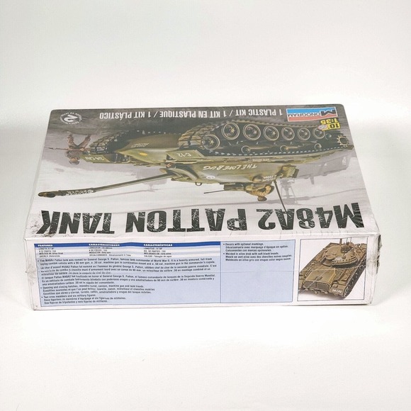 Monogram M48A2 Patton Tank Model Kit 1/35 Scale Brand New & Sealed RMX857853 - Picture 5 of 5